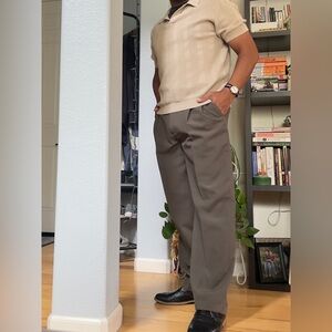 PIACHI UOMO Olive Gray Pants 34x30